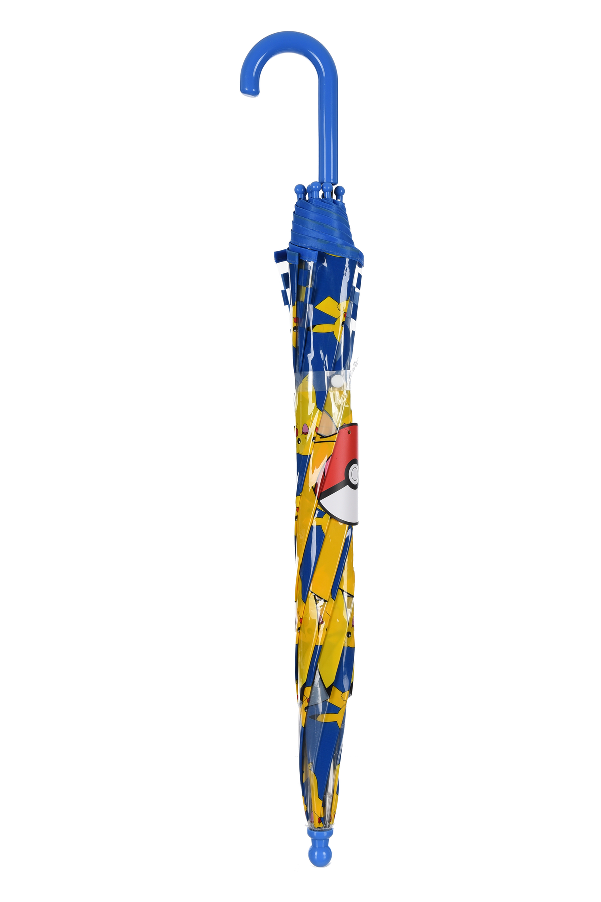 Ombrello a Cupola Pikachu per Bambini 64 CM Trasparente con Apertura Manuale - Hy40100