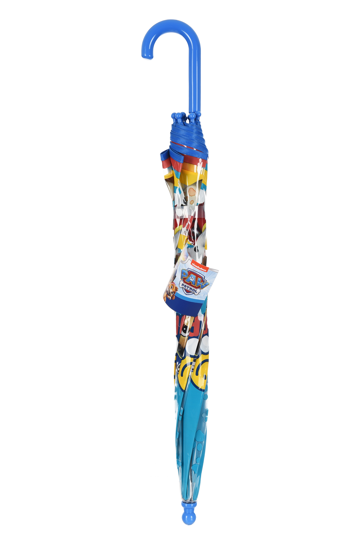 Ombrello a Cupola Paw Patrol per Bambini 64 CM Trasparente con Apertura Manuale - Hy40099