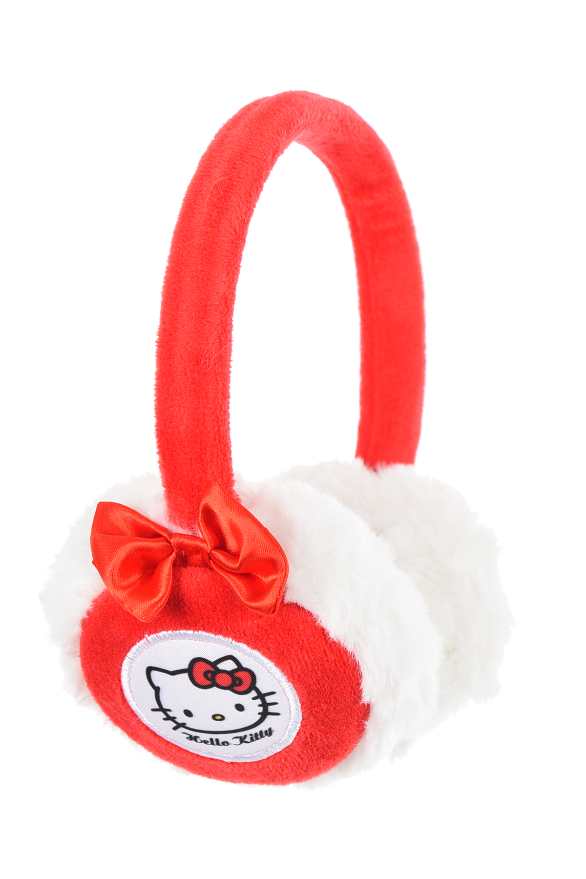 Paraorecchie Hello Kitty Cuffia Regolabile Accessori Invernali per Bambini - Hy40004rosso