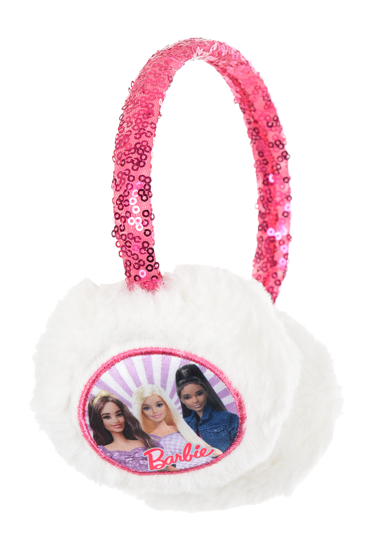 Paraorecchie Barbie Cuffia Regolabile Accessori Invernali per Bambini - Hy40002fucsia