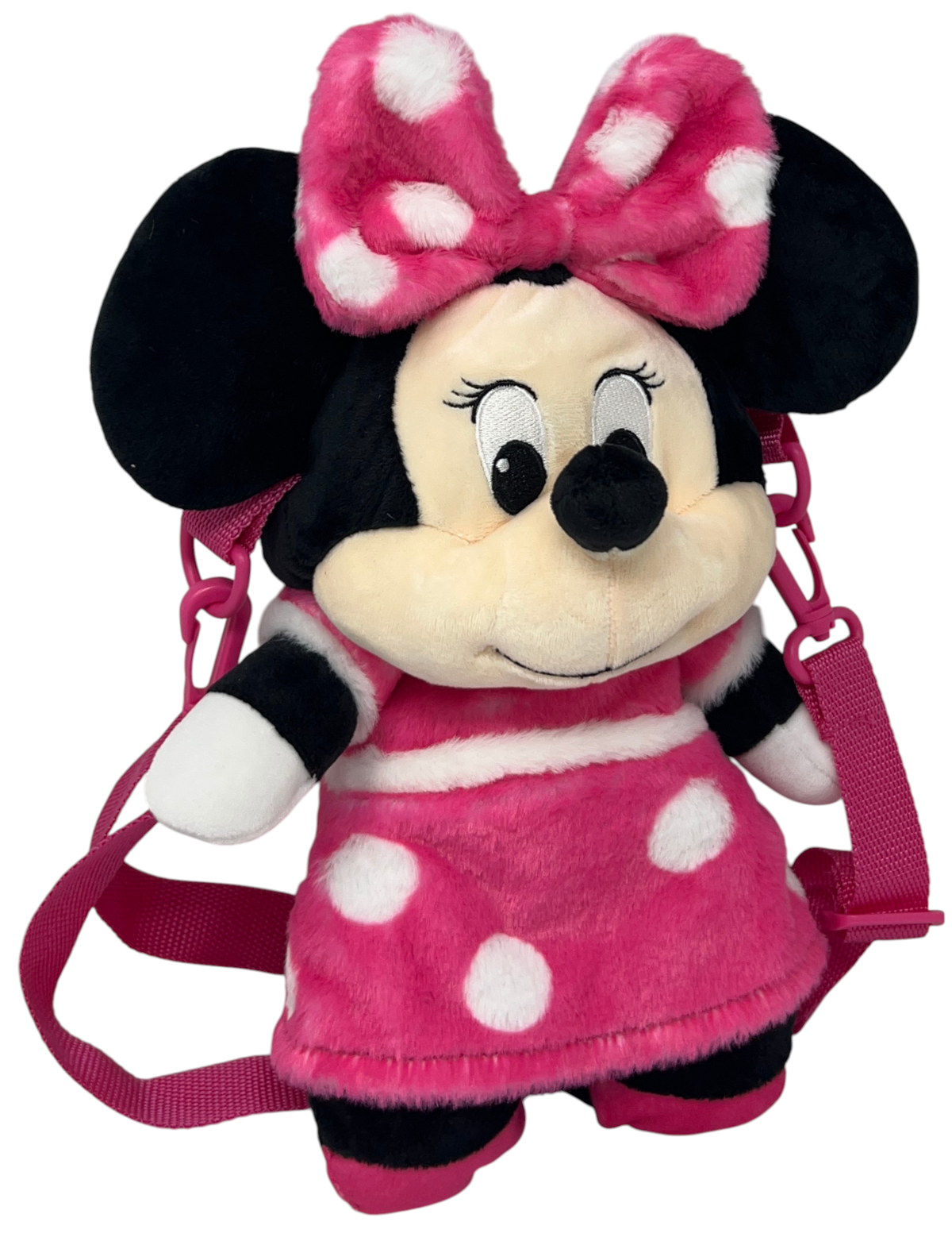 Borsetta in Peluche Minnie DISNEY con Tracolla Regolabile Accessorio da Passeggio Bambini- 6273