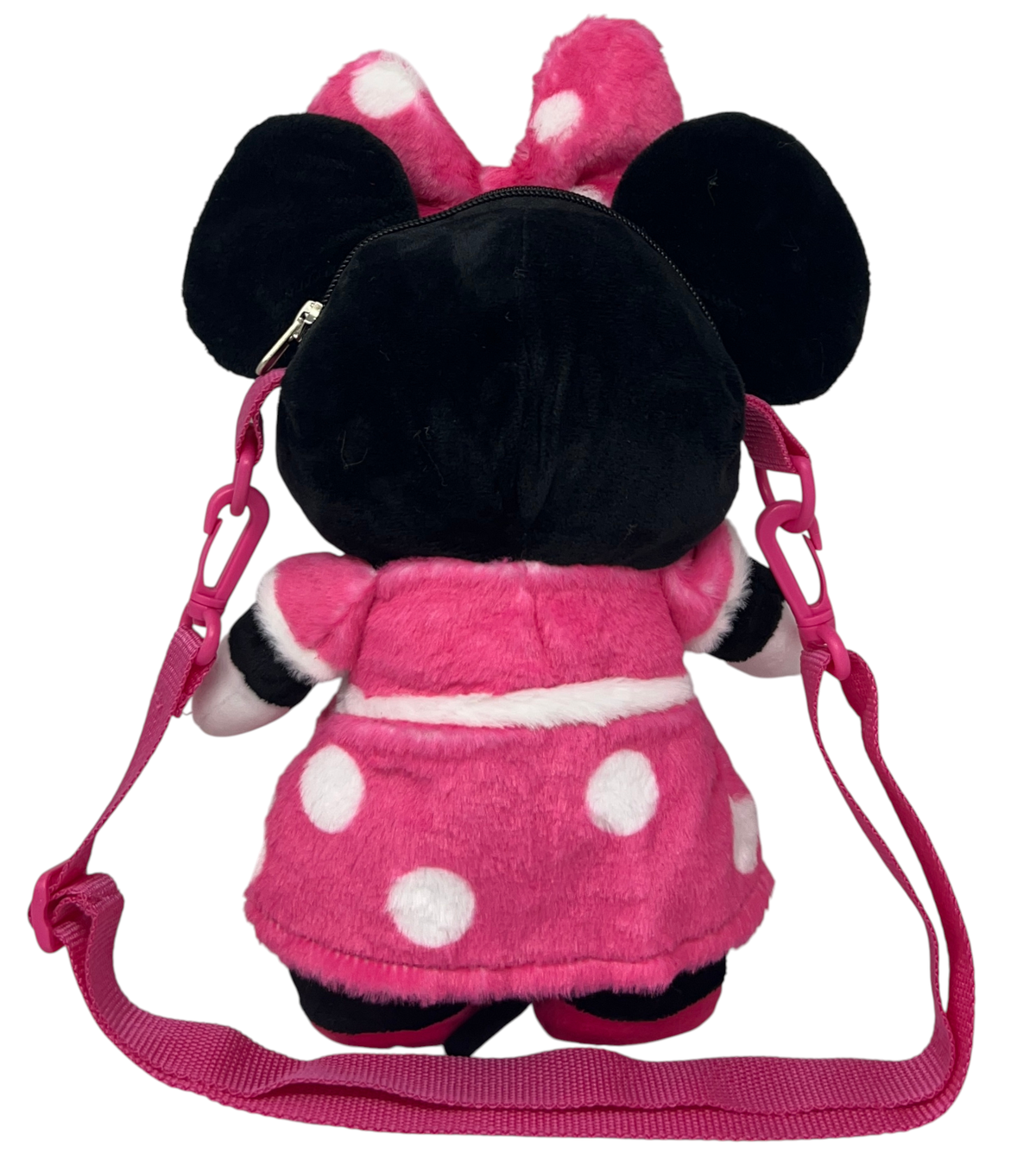 Borsetta in Peluche Minnie DISNEY con Tracolla Regolabile Accessorio da Passeggio Bambini- 6273