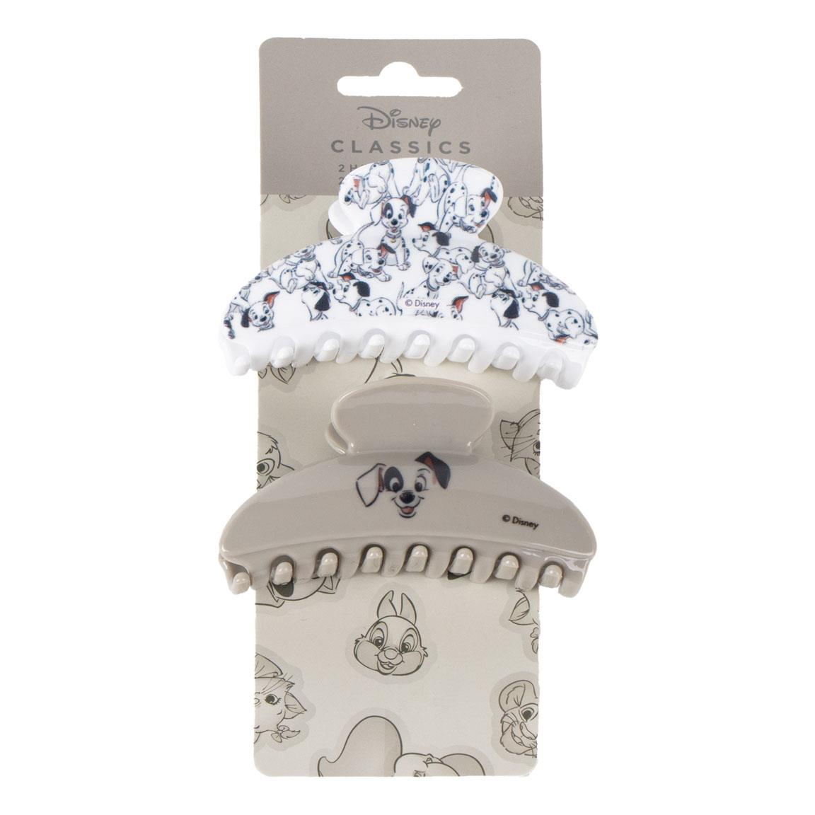 Pinza per Capelli Carica Dei 101 DISNEY Set 2 Pezzi Accessorio in ABS 9 CM - 3533