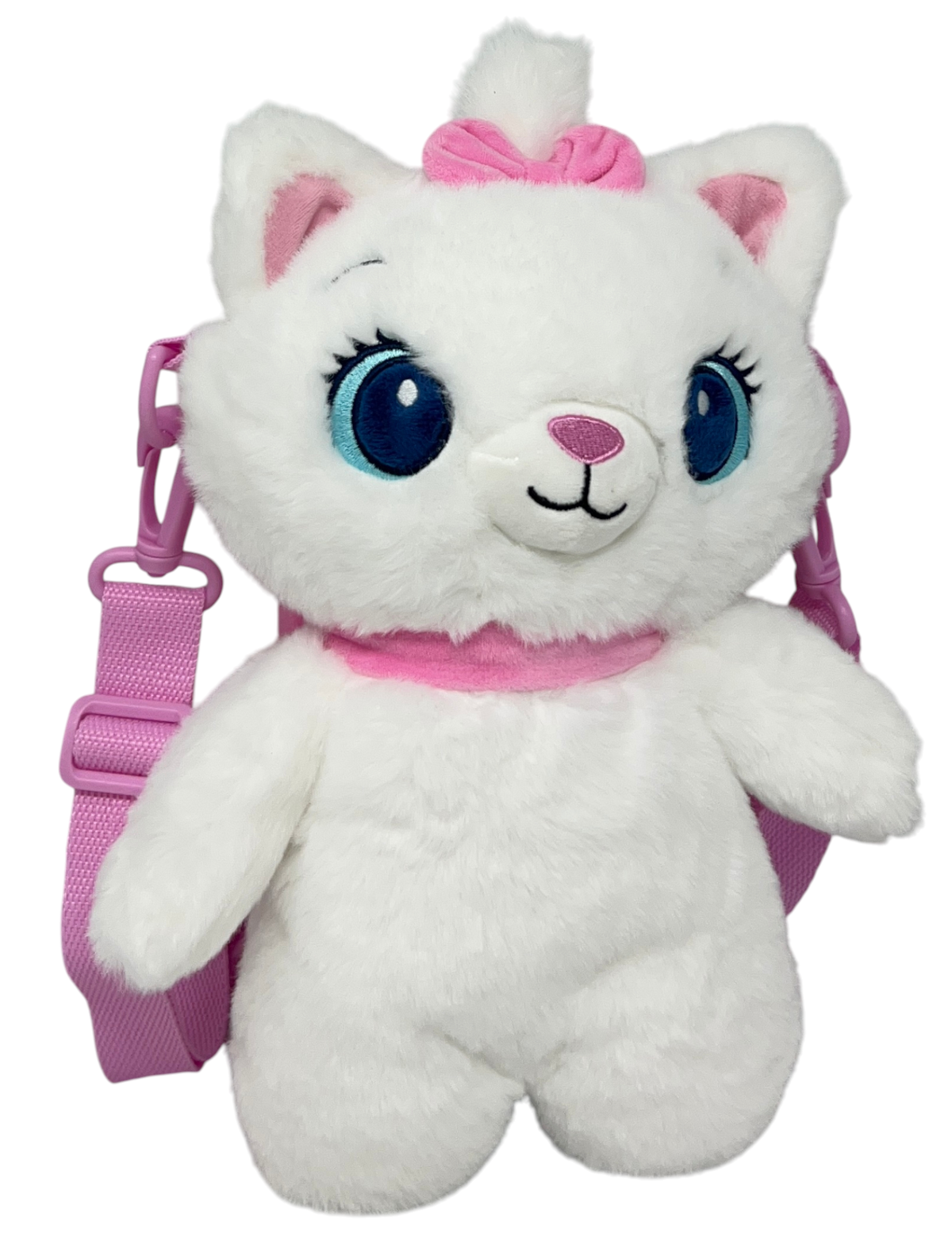 Borsetta in Peluche Marie DISNEY Minou gli Aristogatti con Tracolla Regolabile Accessorio da Passeggio Bambini- 6275