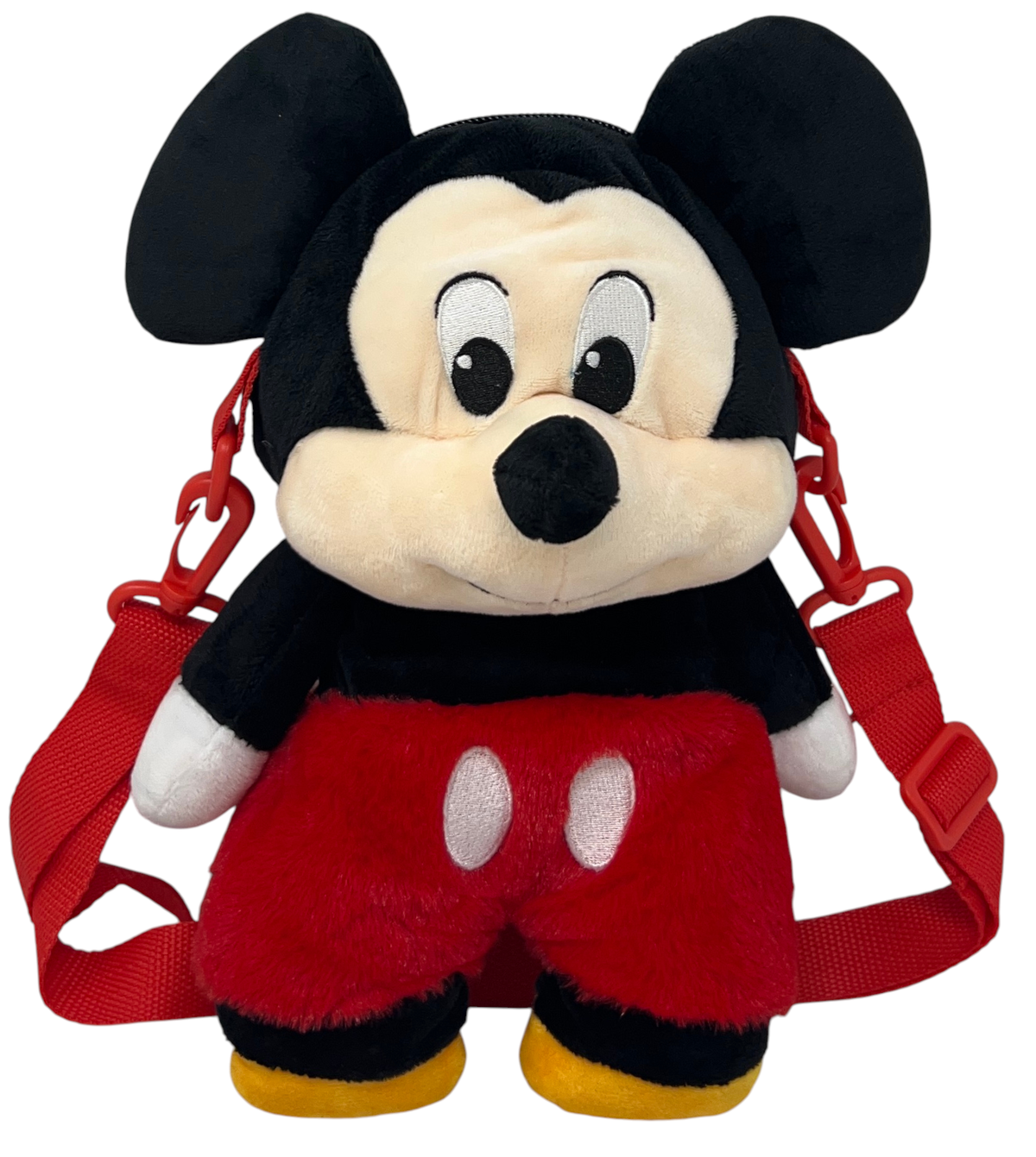 Borsetta in Peluche Topolino DISNEY con Tracolla Regolabile Accessorio da Passeggio Bambini- 6274