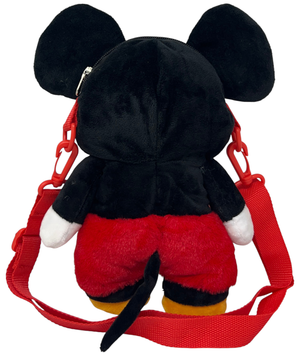 Borsetta in Peluche Topolino DISNEY con Tracolla Regolabile Accessorio da Passeggio Bambini- 6274