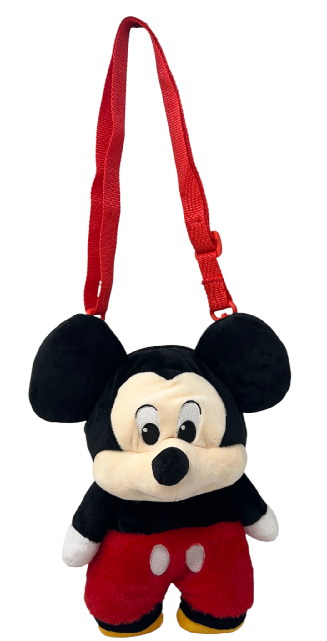 Borsetta in Peluche Topolino DISNEY con Tracolla Regolabile Accessorio da Passeggio Bambini- 6274