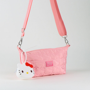 Borsetta Hello Kitty con Tracolla Regolabile Portachiavi Accessorio da Passeggio Bambini- 5948