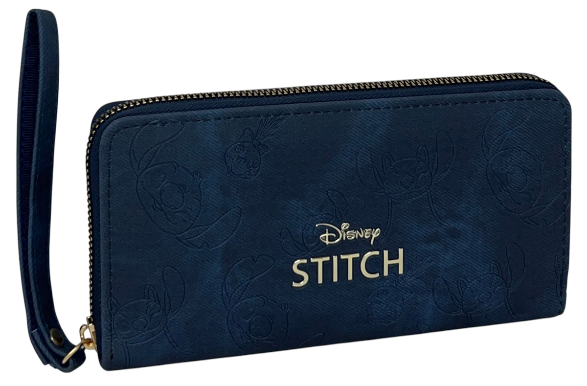 Portafogli Rettangolare Stitch DISNEY Porta Carte Monete Banconote 19 CM - 5967