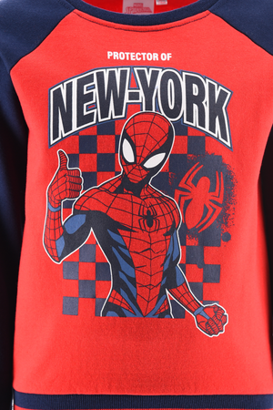 Tuta Spiderman MARVEL Completo 2 Pezzi per Bambini 3/8 Anni - Hy10023.navy