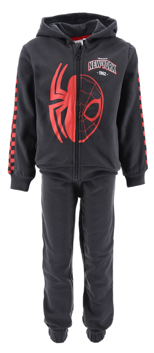 Tuta Spiderman MARVEL Completo 2 Pezzi per Bambini 3/8 Anni - Hy10024.dgrey