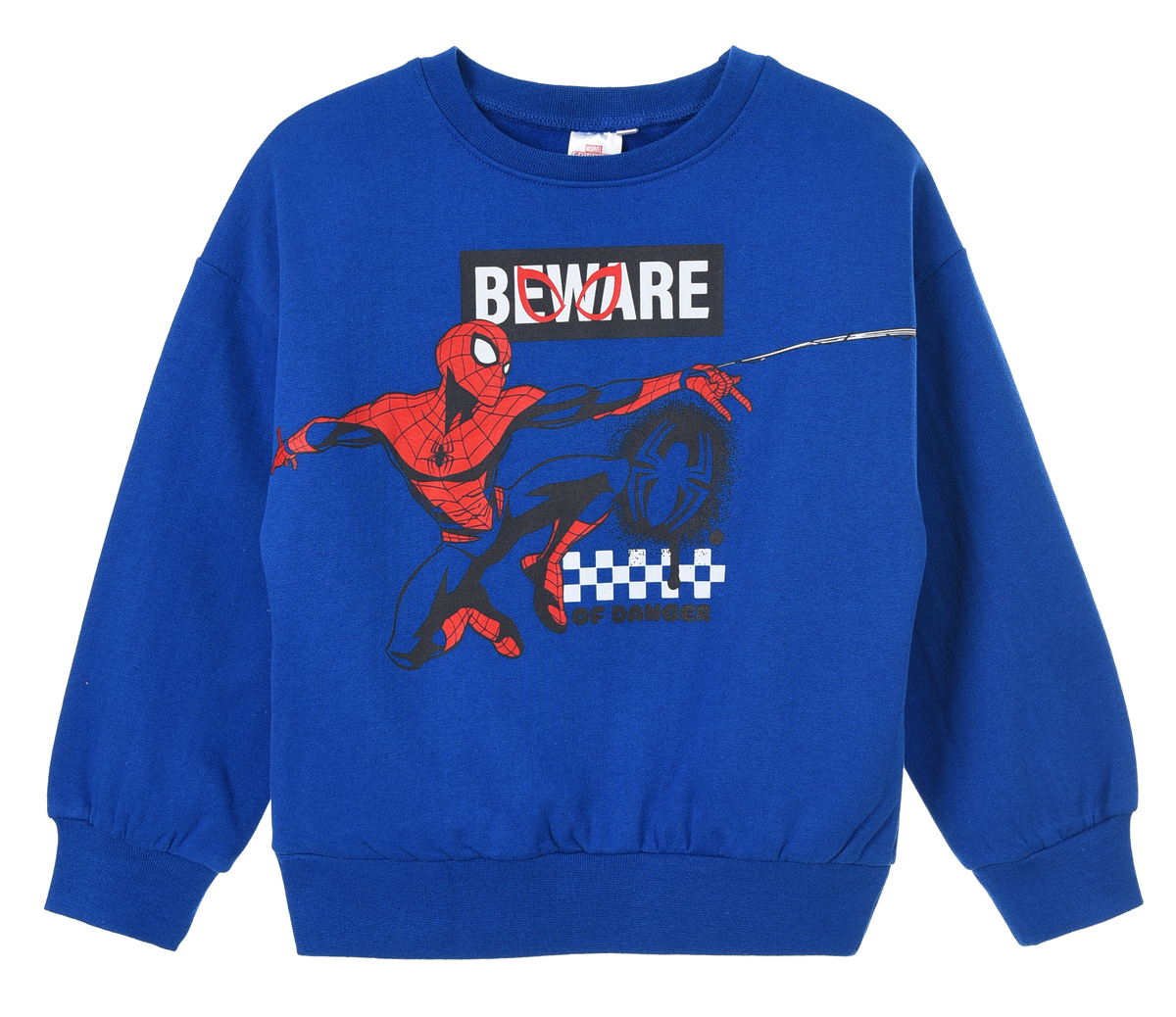 Maglione Spiderman MARVEL Felpa per Bambini 3/8 Anni - Hy10031.blue