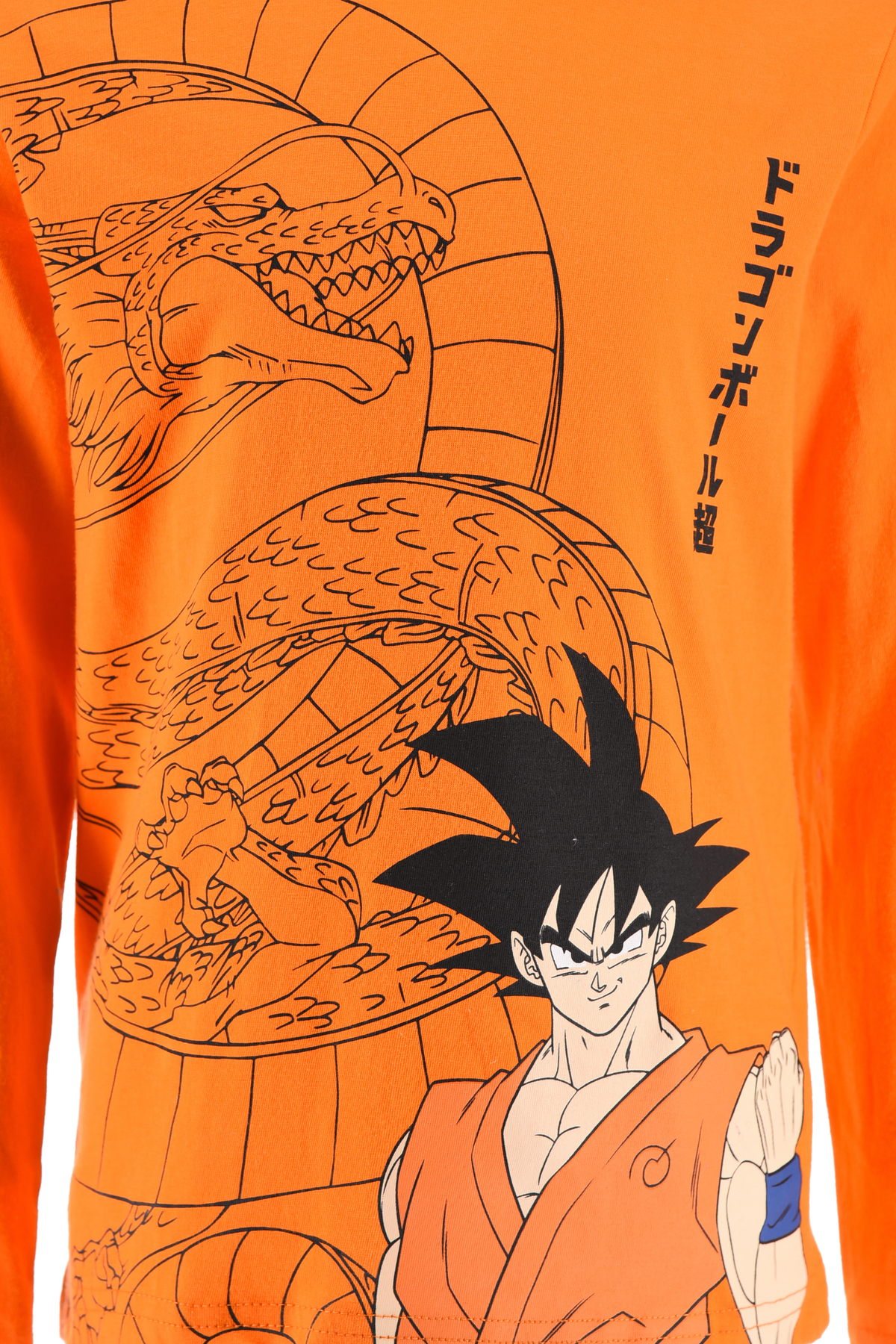 Felpa con Cappuccio Dragon Ball Maglioni per Ragazzi 6/12 Anni - Hy10085.orange