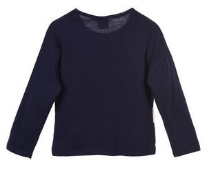 T-Shirt M.l. Stitch DISNEY Maglia per Bambini 3/8 Anni - Hy10151.navy
