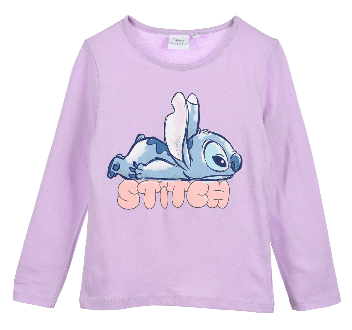 T-Shirt M.l. Stitch DISNEY Maglia per Bambini 3/8 Anni - Hy10167.lpurp