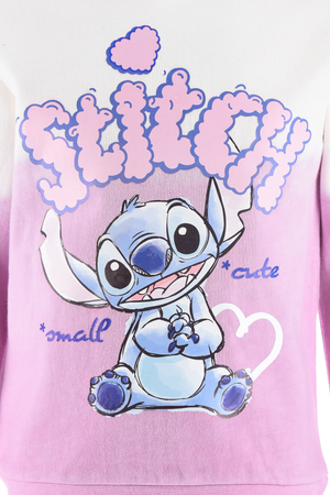 Felpa con Cappuccio Stitch DISNEY Maglioni per Ragazzi 3/8 Anni - Hy10170.lpurpl
