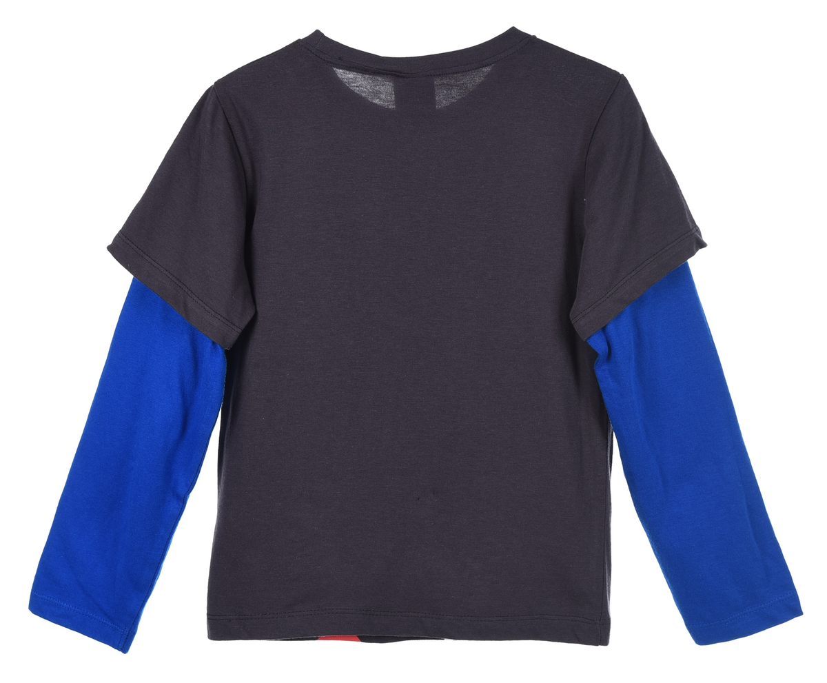 T-Shirt M.l. Sonic Maglia per Bambini 3/8 Anni - Hy10429.dgrey