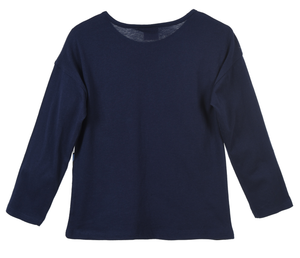 T-Shirt M.l. Stitch Natale DISNEY Maglia per Bambini 3/8 Anni - Hy10409blu