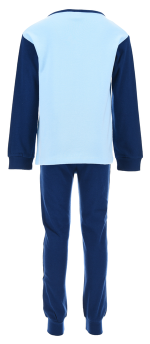 Pigiama Topolino DISNEY Bambino 100% Cotone Interlock 200 Gr - Hy20082.bblu