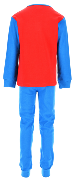 Pigiama Spiderman MARVEL Bambino 100% Cotone Interlock 200 Gr - Hy20084.bblu