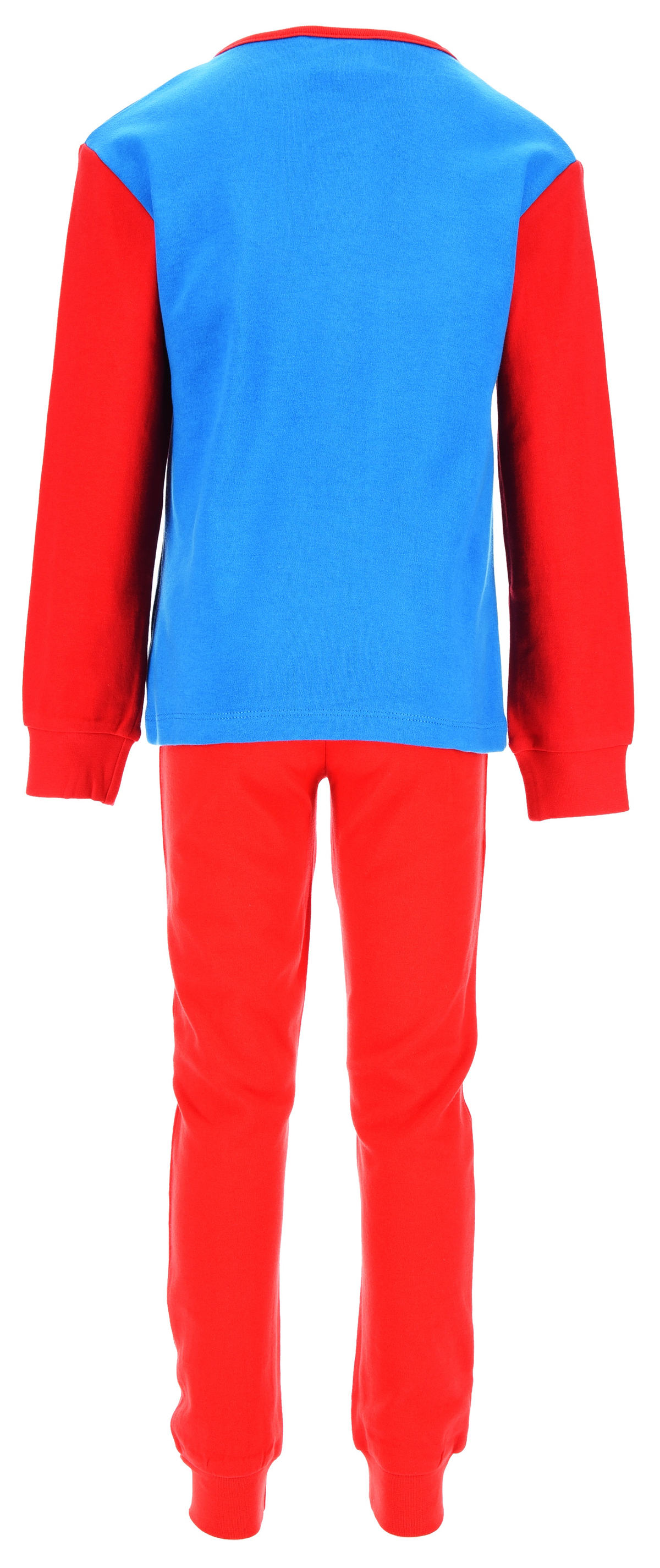 Pigiama Spiderman MARVEL Bambino 100% Cotone Interlock 200 Gr - Hy20084.brosso