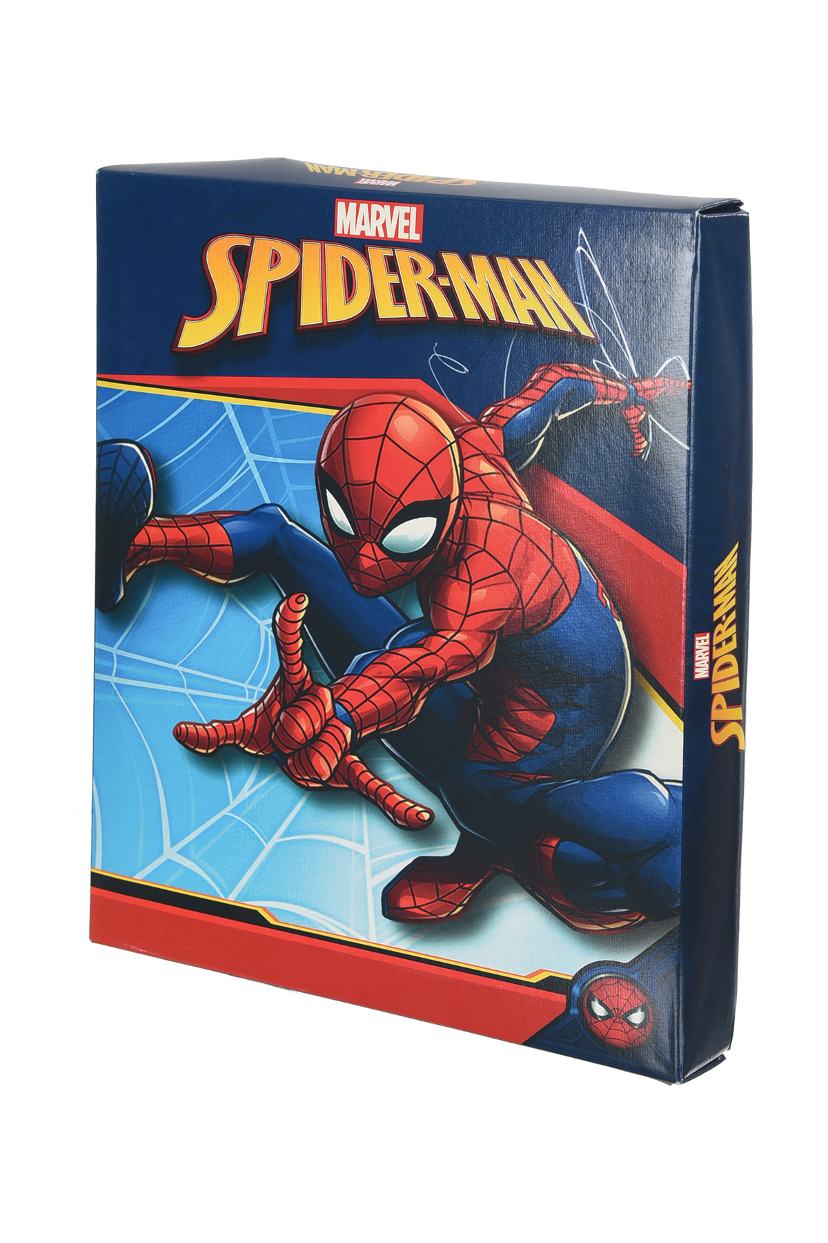 Pigiama Spiderman MARVEL Bambino 100% Cotone Interlock 200 Gr - Hy20084.brosso