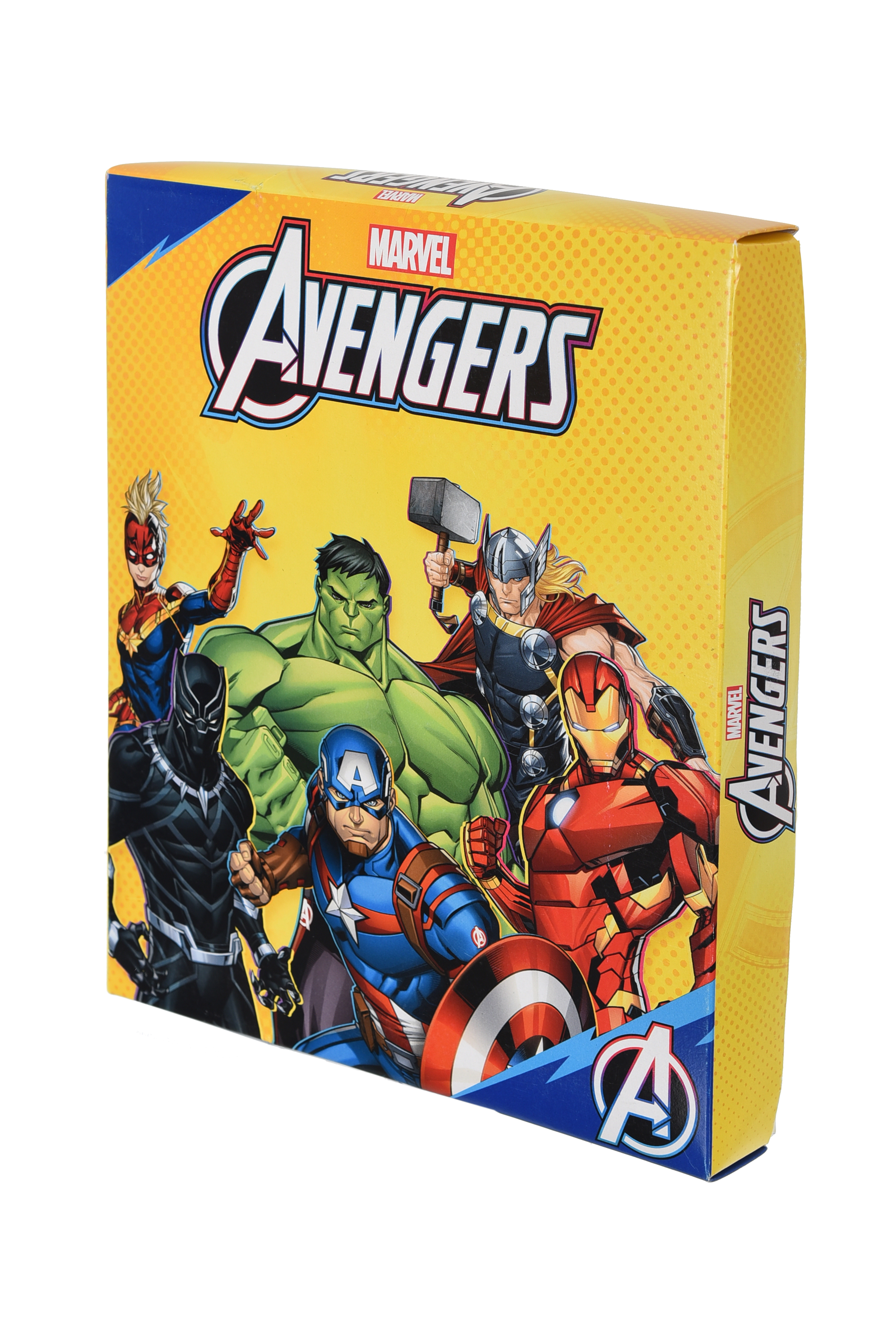 Pigiama Avengers MARVEL Bambino 100% Cotone Interlock 200 Gr - Hy20079.brosso