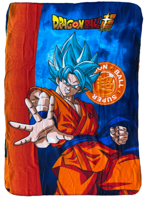 Plaid Dragon Ball Coperta in 100% Poliestere 220 Gsm 100 X 140 CM per Bambini - Db36-5571