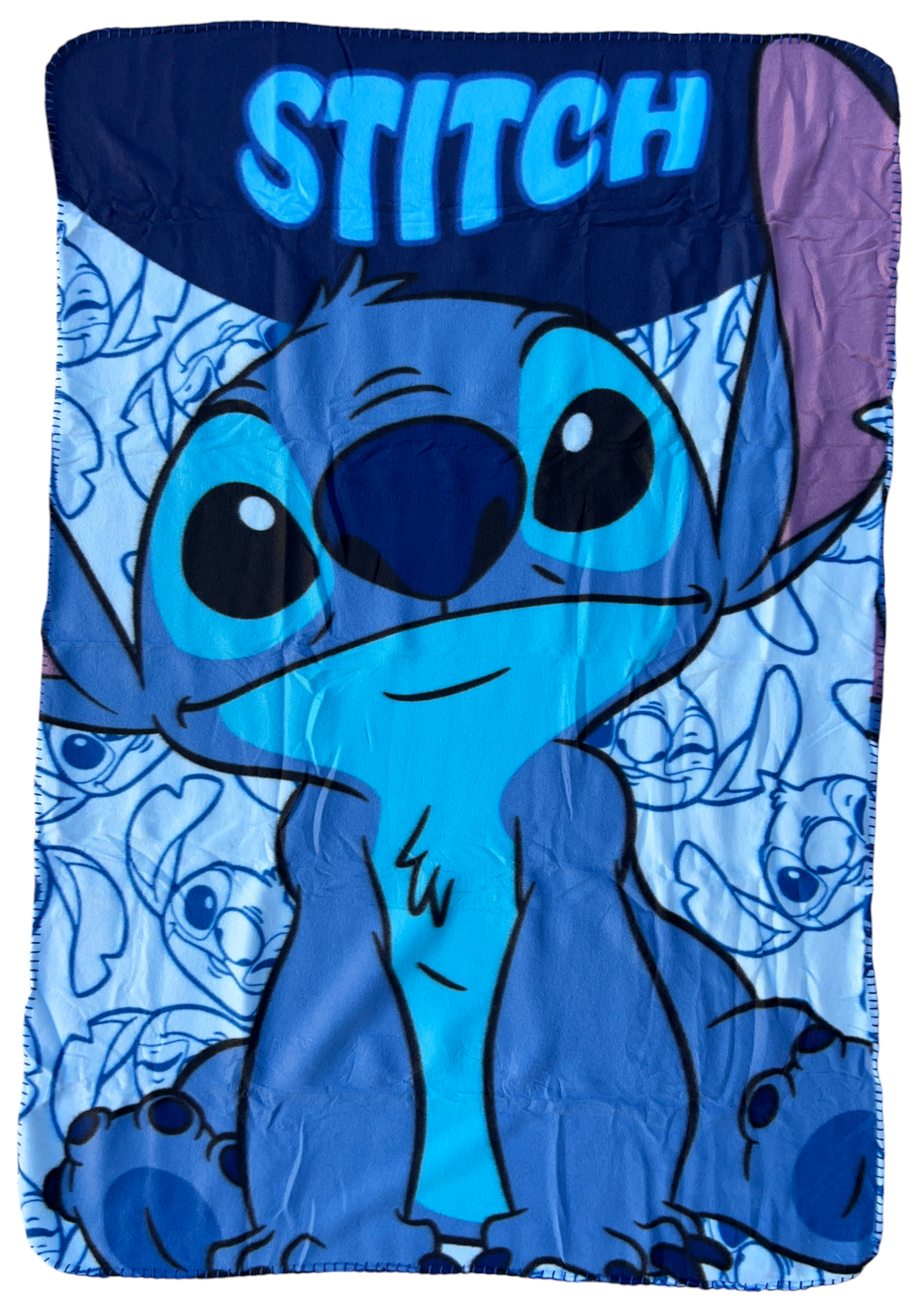 Plaid Stitch DISNEY Coperta in 100% Poliestere 220 Gsm 100 X 140 CM per Bambini - Lil36-5570