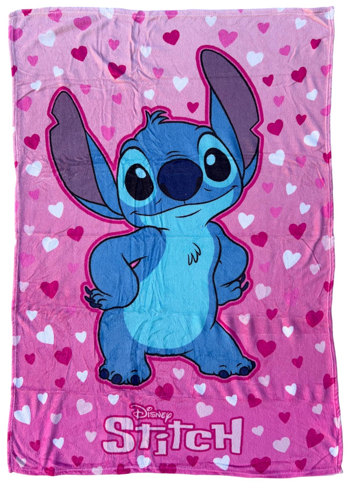 Plaid in Coral Stitch DISNEY Coperta in 100% Poliestere 100 X 140 CM per Bambini - Je13560ad