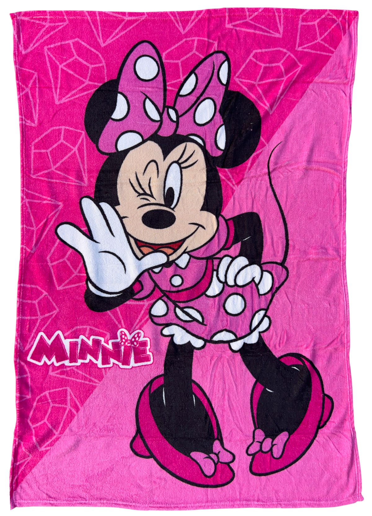 Plaid in Coral Minnie DISNEY Coperta in 100% Poliestere 100 X 140 CM per Bambini - Je13559ad