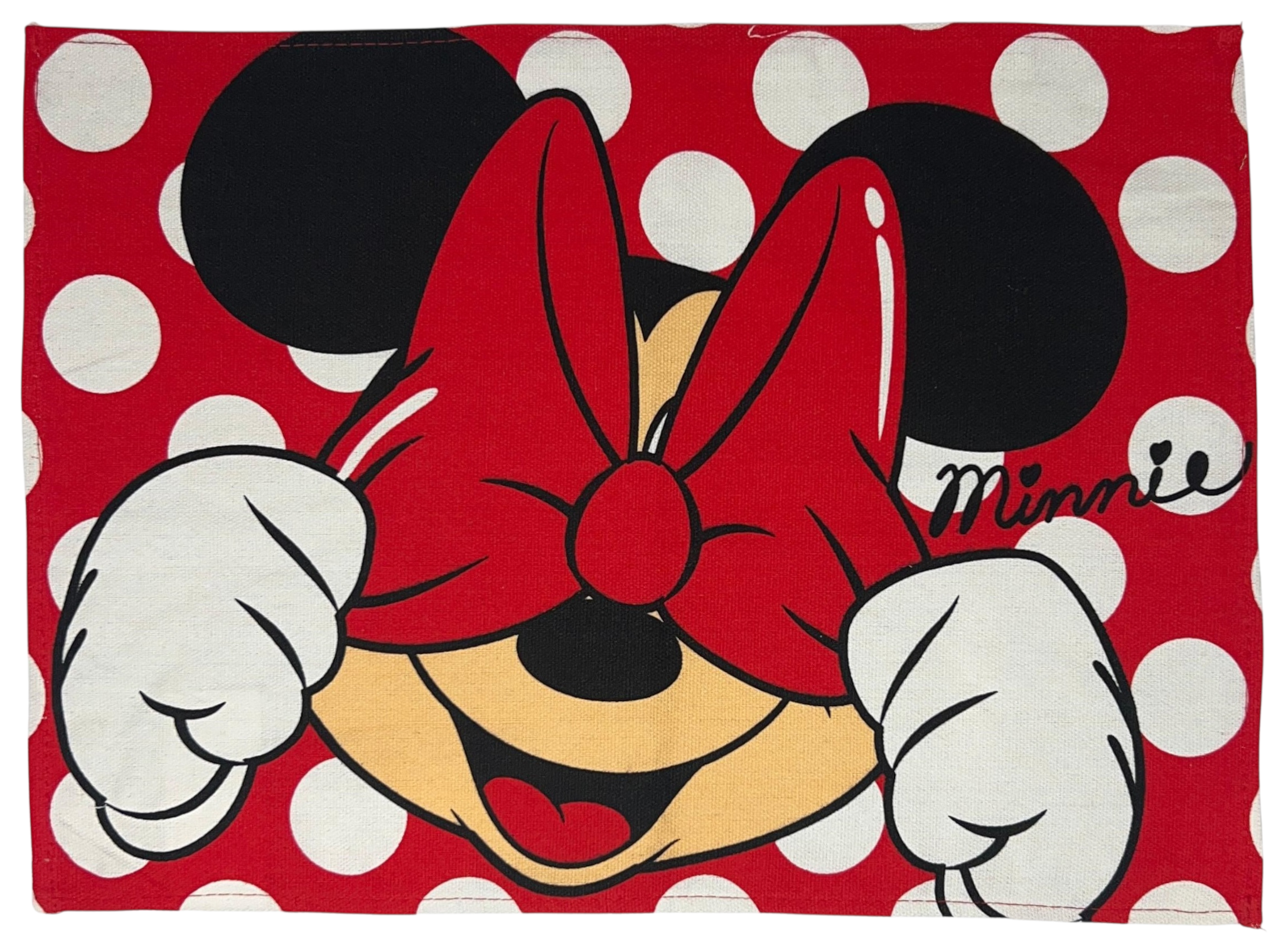 Tovaglietta Minnie DISNEY Misto Cotone Lavabile da Colazione Pranzo CM 45 X 32 - D06601mc