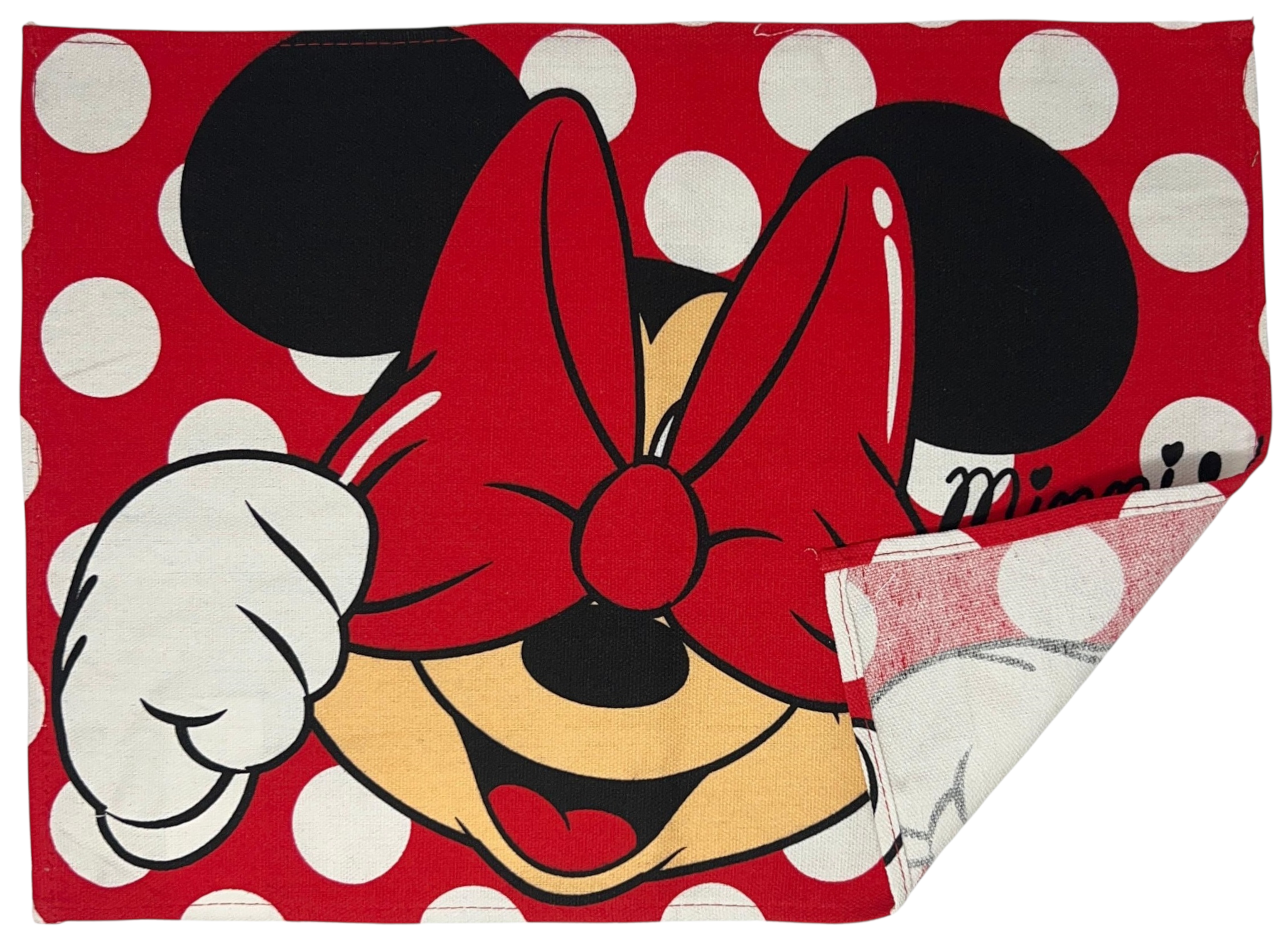 Tovaglietta Minnie DISNEY Misto Cotone Lavabile da Colazione Pranzo CM 45 X 32 - D06601mc