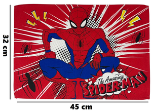 Tovaglietta Spiderman MARVEL Misto Cotone Lavabile da Colazione Pranzo CM 45 X 32 - M06602mc