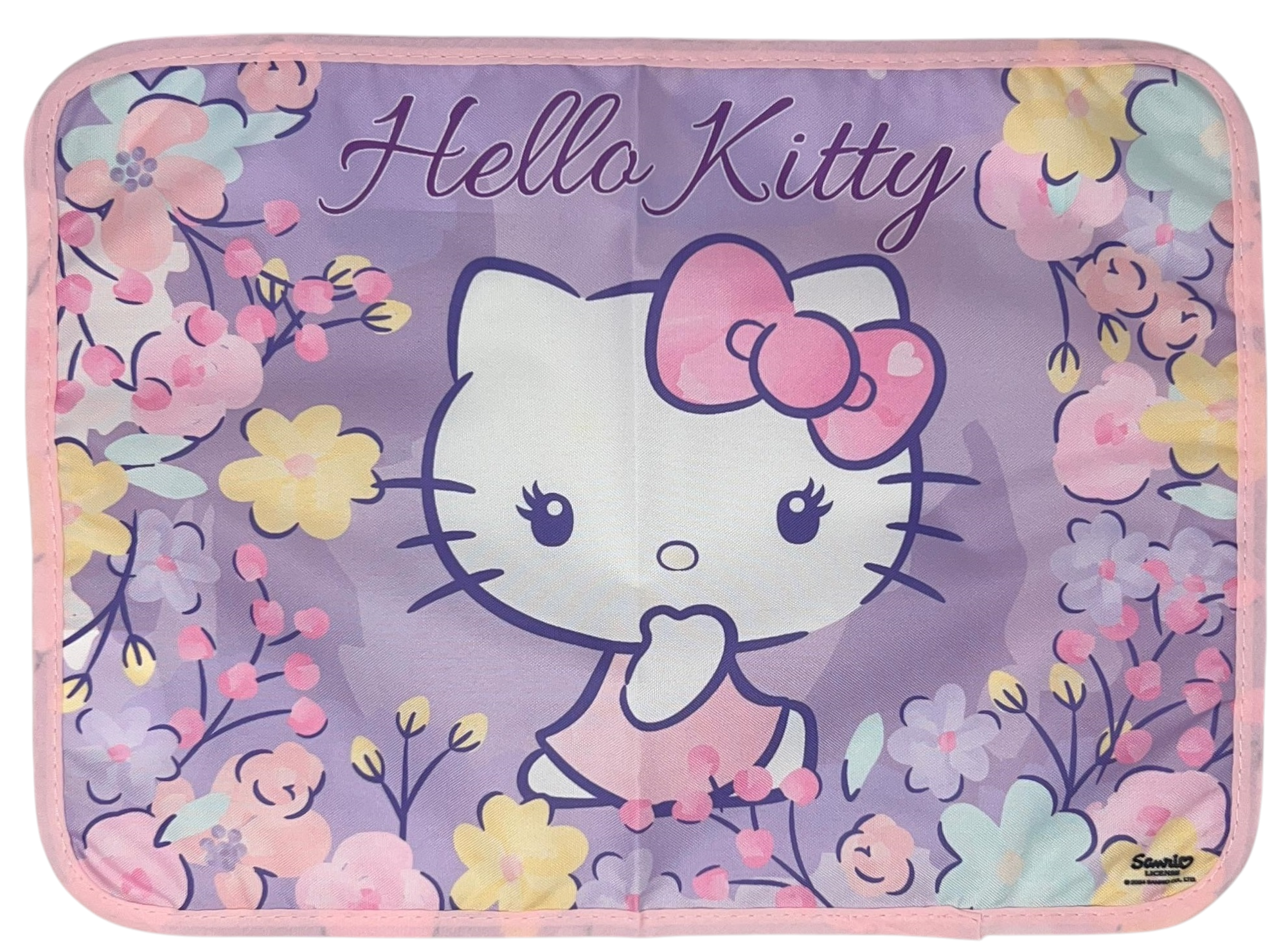 Tovaglietta Hello Kitty Colazione Scuola in Poliestere Impermeabile Cm. 40x30 - Tv21hk