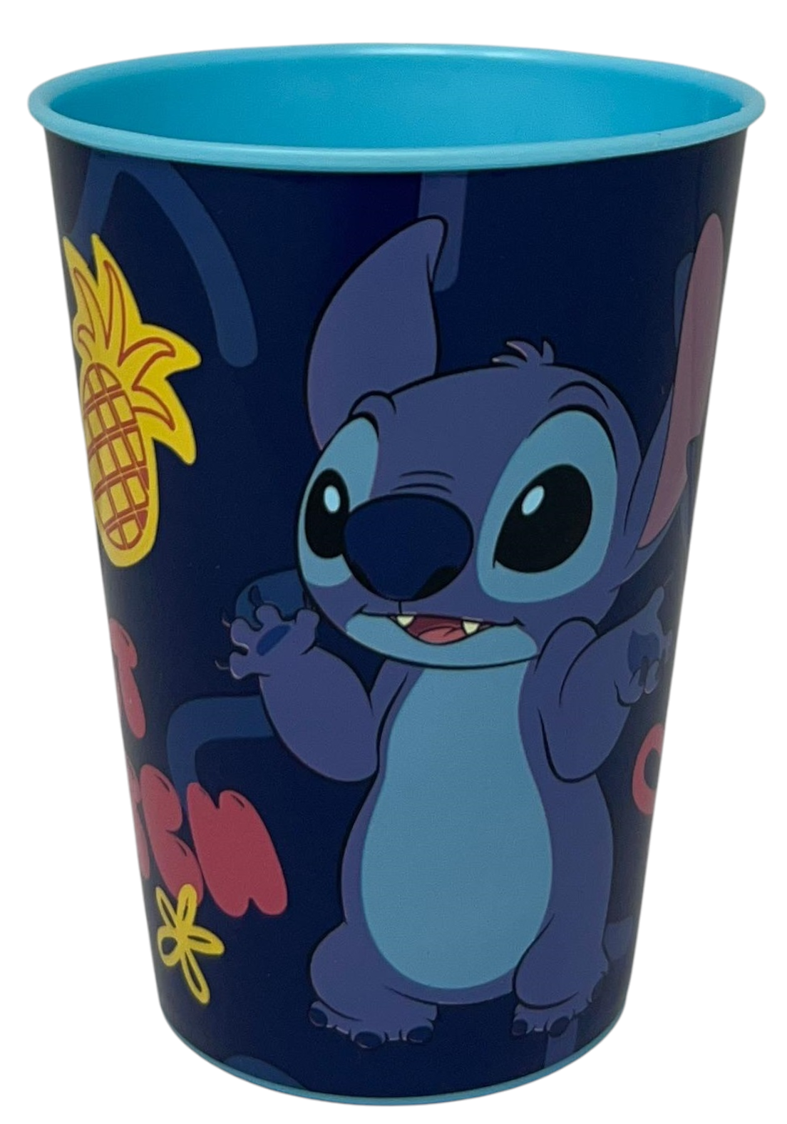 Set Pappa 5 Pezzi Stitch DISNEY in Plastica Riutilizzabile Piatti Bicchiere Posate Bpa Free - St75000