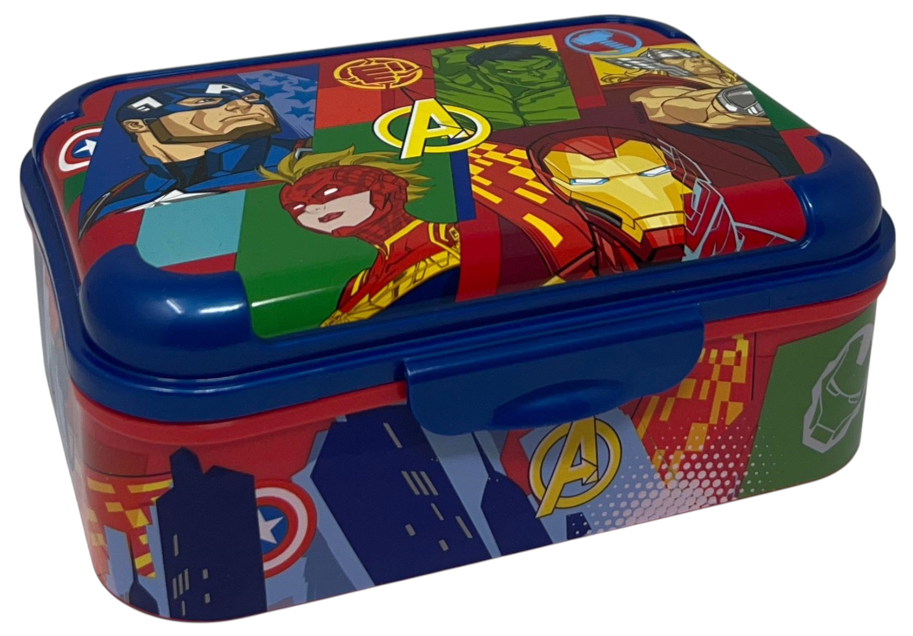 Portamerenda Deluxe Avengers MARVEL Portapranzo Scuola Tempo Libero All Colored - St80143