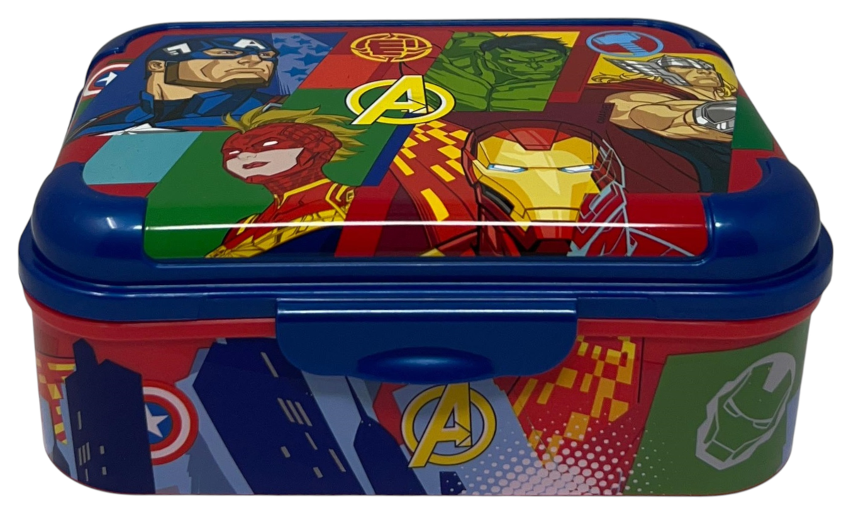 Portamerenda Deluxe Avengers MARVEL Portapranzo Scuola Tempo Libero All Colored - St80143