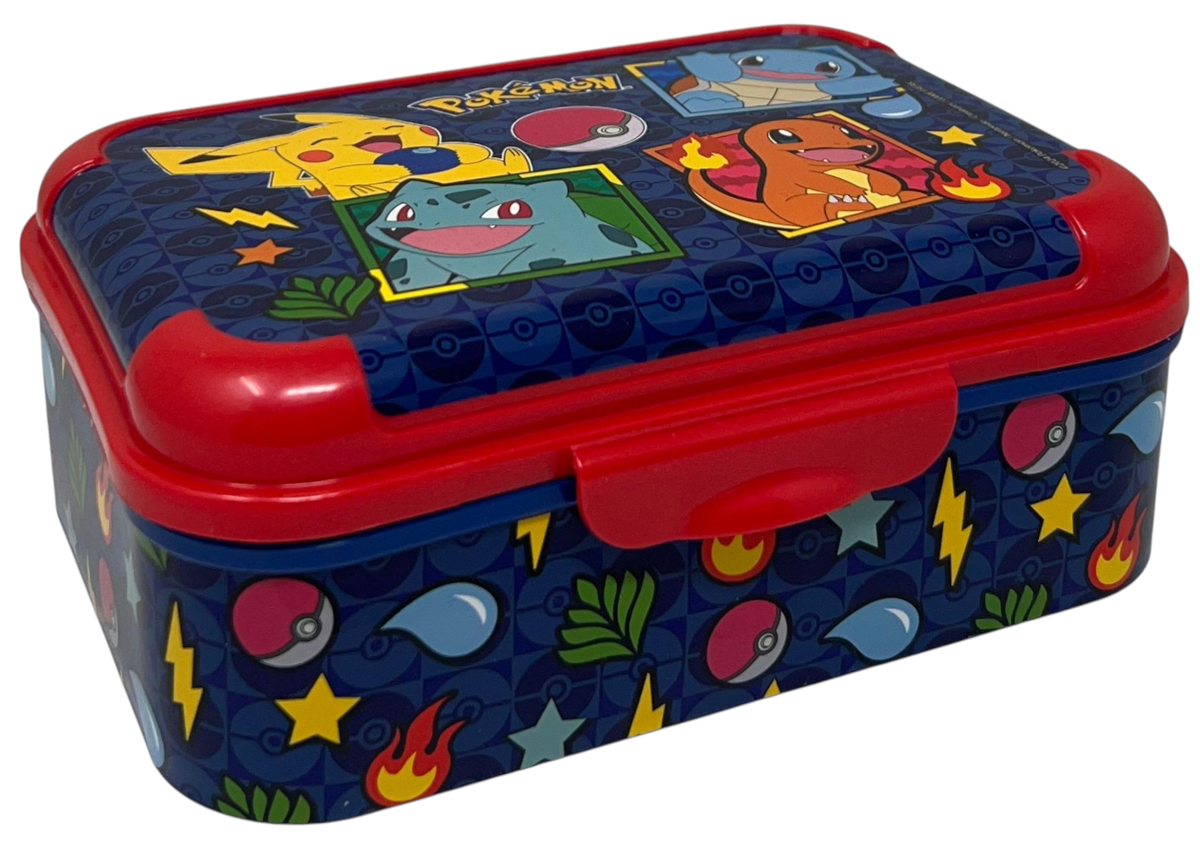 Portamerenda Deluxe Pokémon Pikachu Portapranzo Scuola Tempo Libero All Colored - St80843