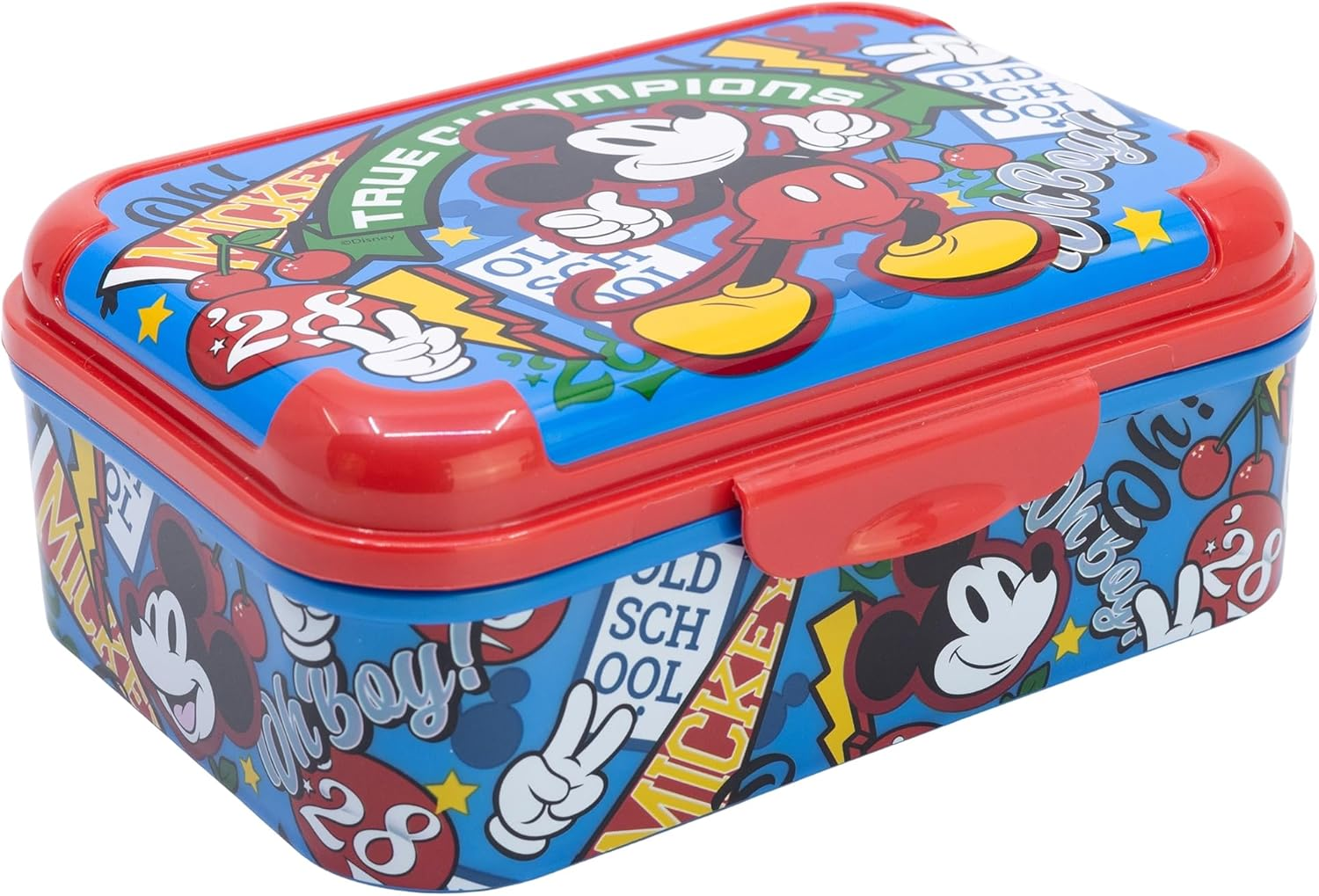 Portamerenda Deluxe Topolino DISNEY Portapranzo Scuola Tempo Libero All Colored - St81143