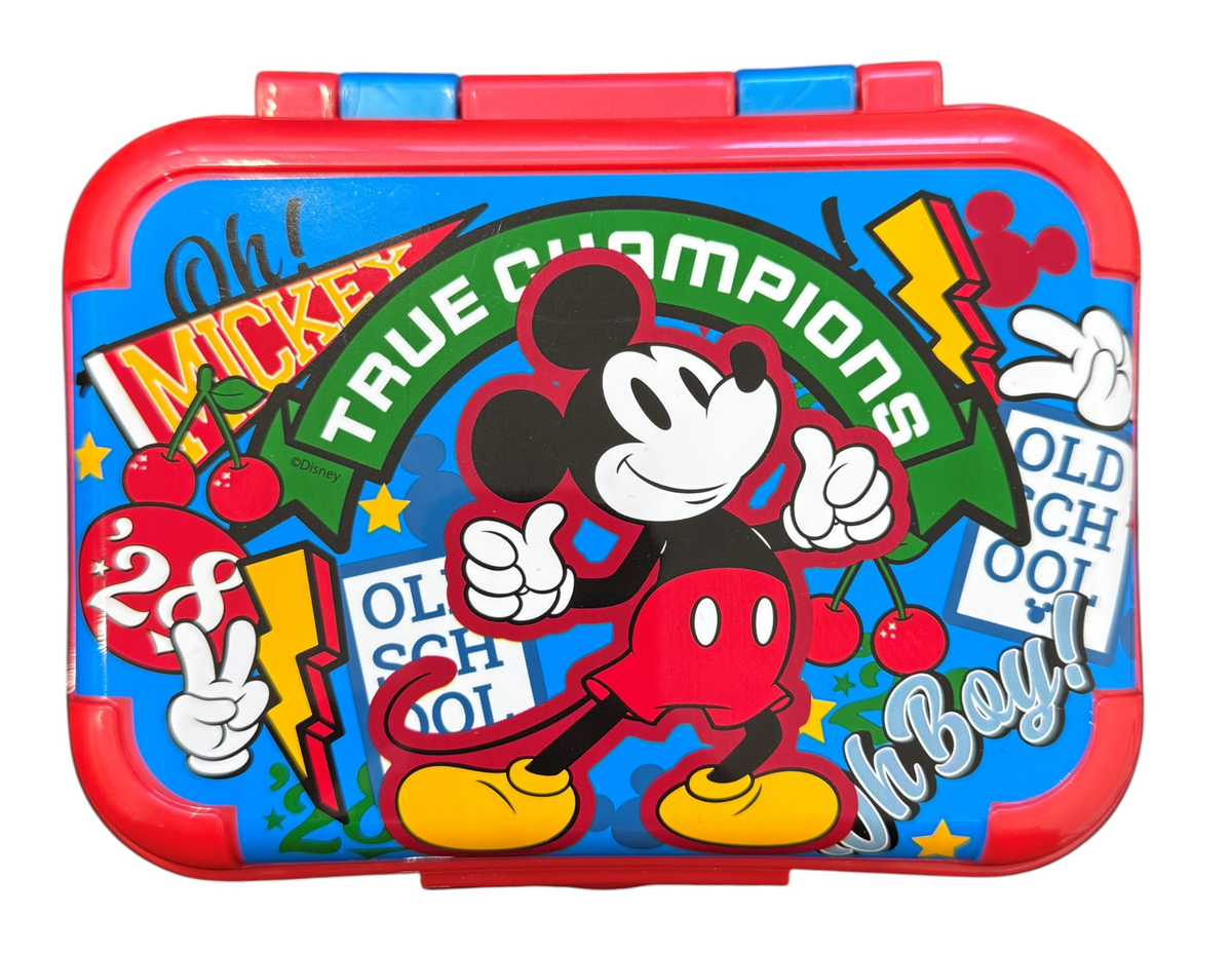 Portamerenda Deluxe Topolino DISNEY Portapranzo Scuola Tempo Libero All Colored - St81143