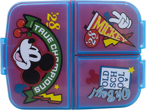 Portamerenda Multiscomparto Topolino DISNEY Porta Pranzo Scuola Tempo Libero - St81120