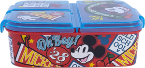 Portamerenda Multiscomparto Topolino DISNEY Porta Pranzo Scuola Tempo Libero - St81120