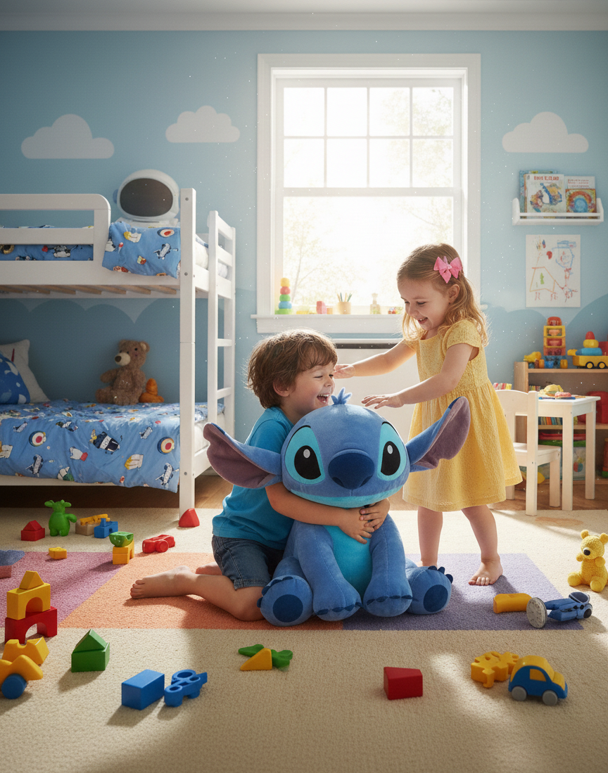 Peluche Stitch DISNEY Morbido Pupazzo 60 CM Lilo & Stitch Maxi - 6315870155