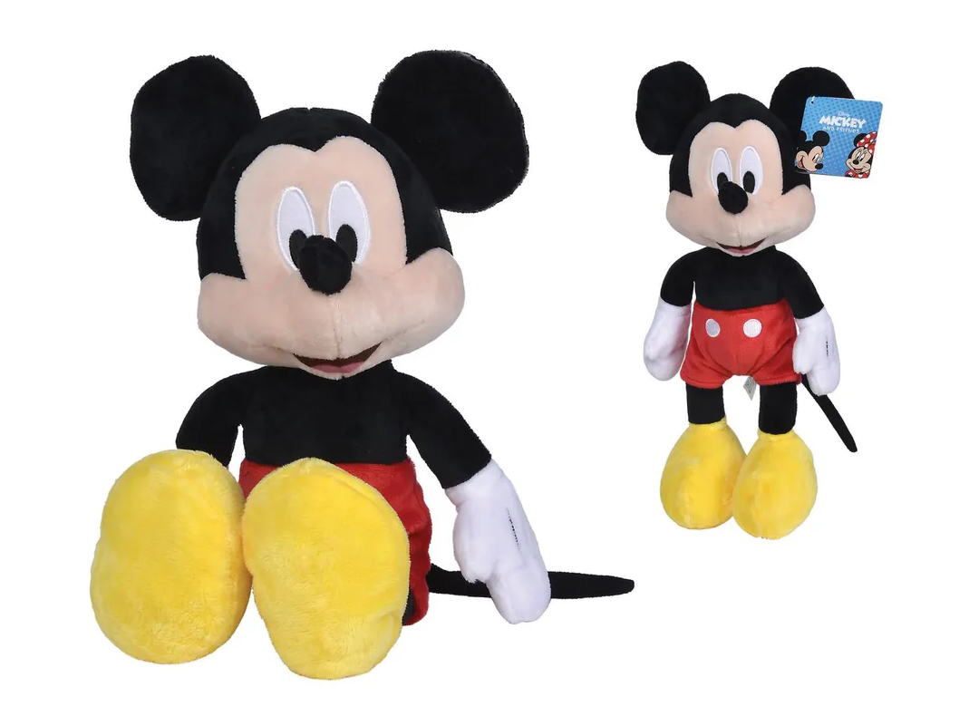 Peluche Topolino DISNEY Morbido Pupazzo Mickey Mouse 43 CM - 6315874887
