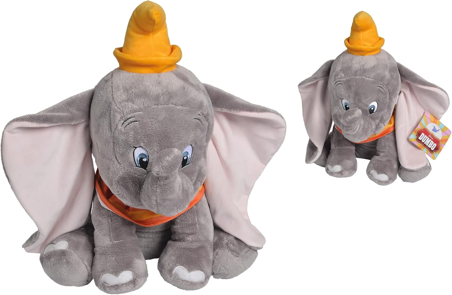 Peluche Dumbo DISNEY Morbido Peluche Elefante Seduto 42 CM - 6315876791