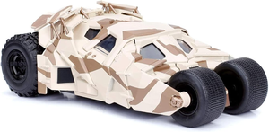 Modellino Batmobile Camouflage 1:24 con Figura in Metallo Batman da Collezione - 253215006