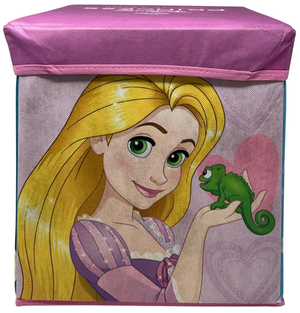 Pouf Contenitore Principesse DISNEY Multifunzione Porta Oggetti per Sedersi 30 CM - Je12804ad