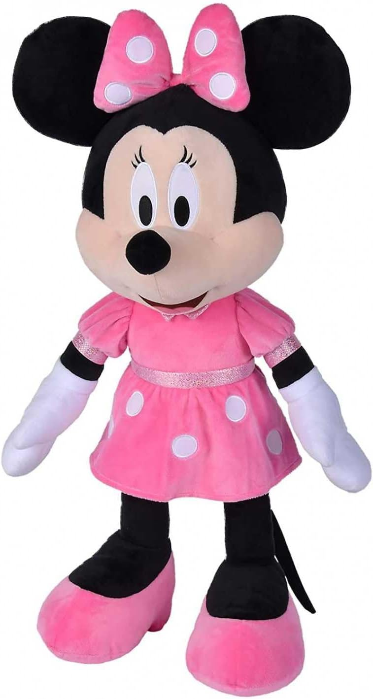 Peluche Minnie Mouse DISNEY Morbido Pupazzo 43 CM con Abito Rosa - 6315874888x06