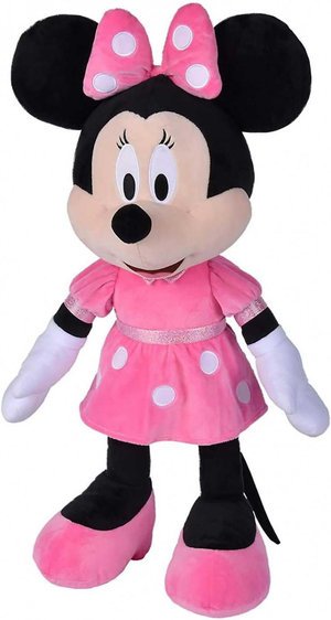 Peluche Minnie Mouse DISNEY Morbido Pupazzo 43 CM con Abito Rosa - 6315874888x06
